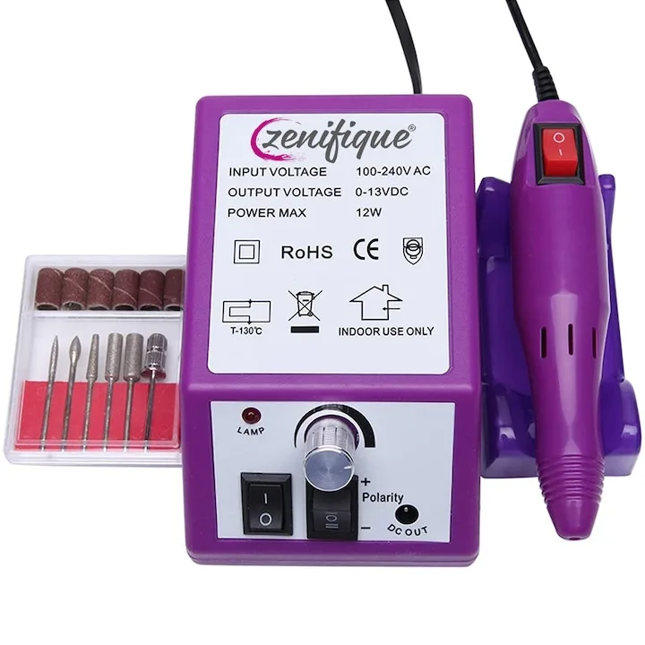 Freza unghii profesionala Zenifique®, pila electrica unghii false 20.000 RPM — Recenzie Detaliată, Testare & Recomandări